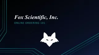 Fox Scientific, Inc.