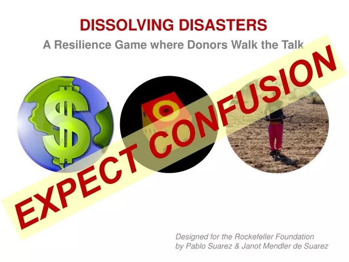 dissolving disasters a resilience game where