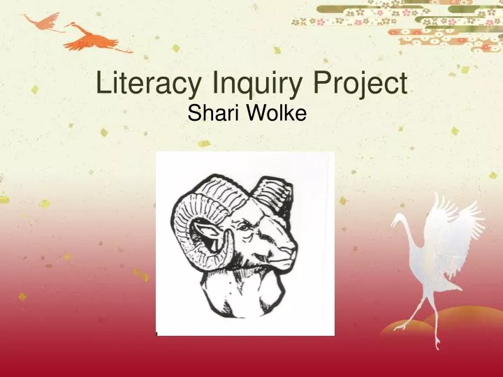 literacy inquiry project