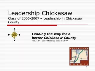 Leadership Chickasaw Class of 2006-2007 – Leadership in Chickasaw County