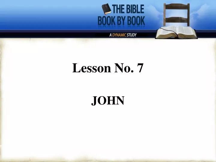 lesson no 7