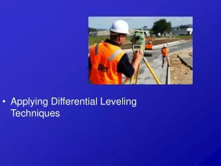 Applying Differential Leveling Techniques
