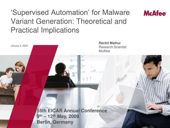 supervised automation for malware variant generation theoretical and practical implications