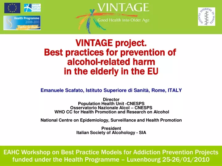 vintage project best practices for prevention
