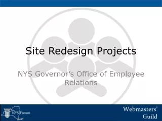 Site Redesign Projects