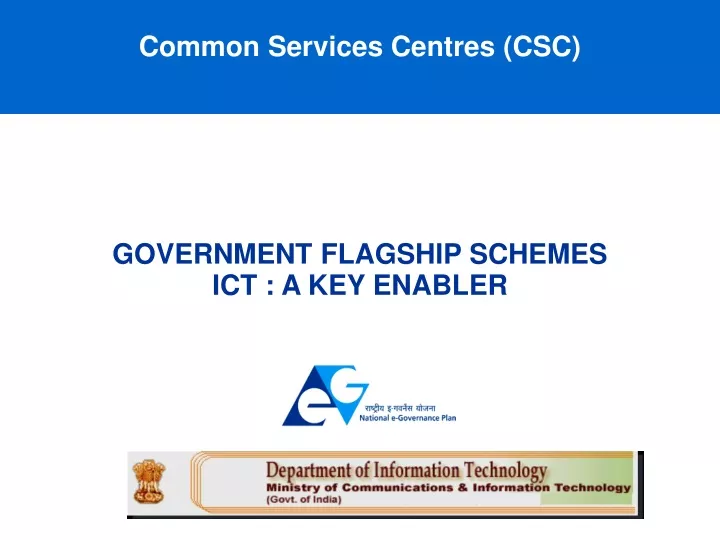 common services centres csc