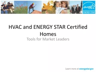 HVAC and ENERGY STAR Certified Homes