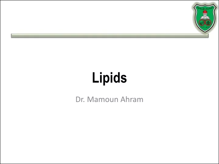 lipids