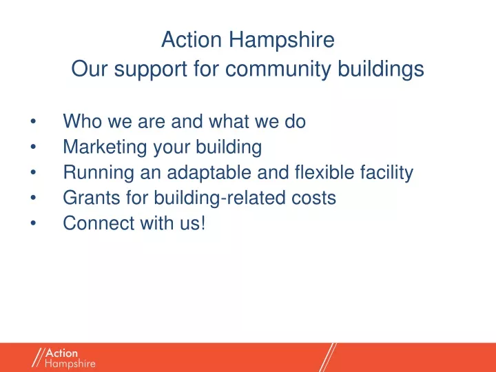 action hampshire our support for community