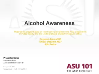 Alcohol Awareness