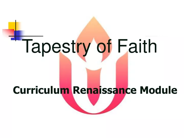 curriculum renaissance module