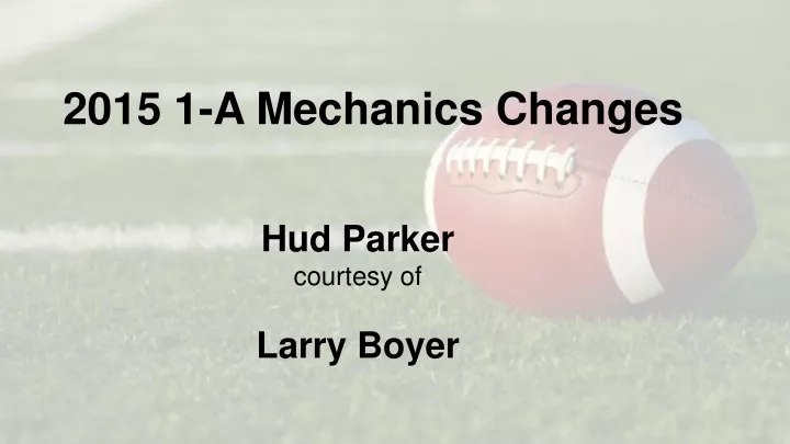 2015 1 a mechanics changes
