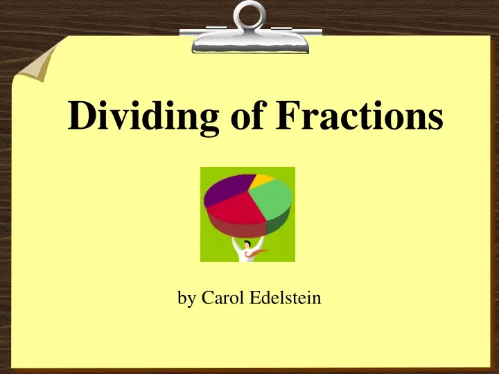 dividing of fractions