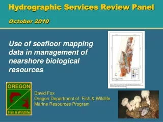 Hydrographic Services Review Panel October 2010