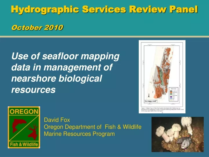 hydrographic services review panel october 2010