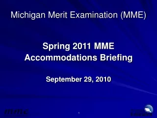 Michigan Merit Examination (MME)