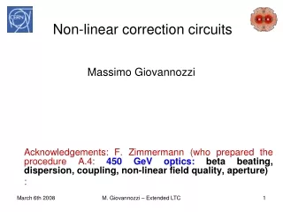 Non-linear correction circuits