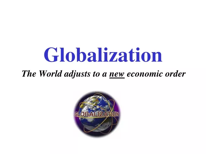 globalization