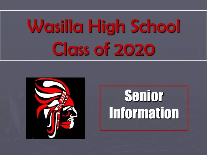 wasilla high school class of 2020