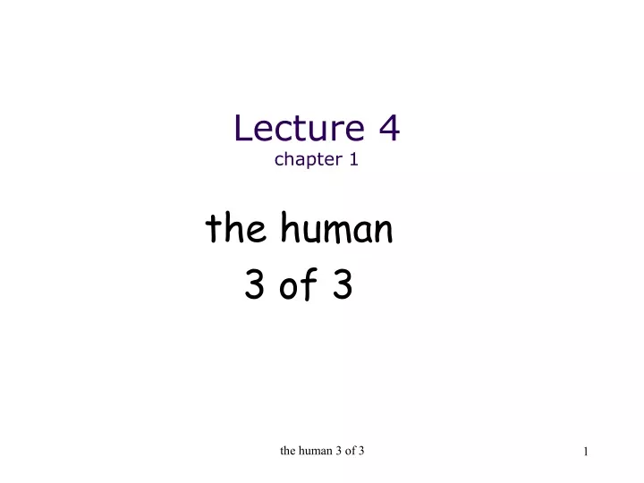 lecture 4 chapter 1