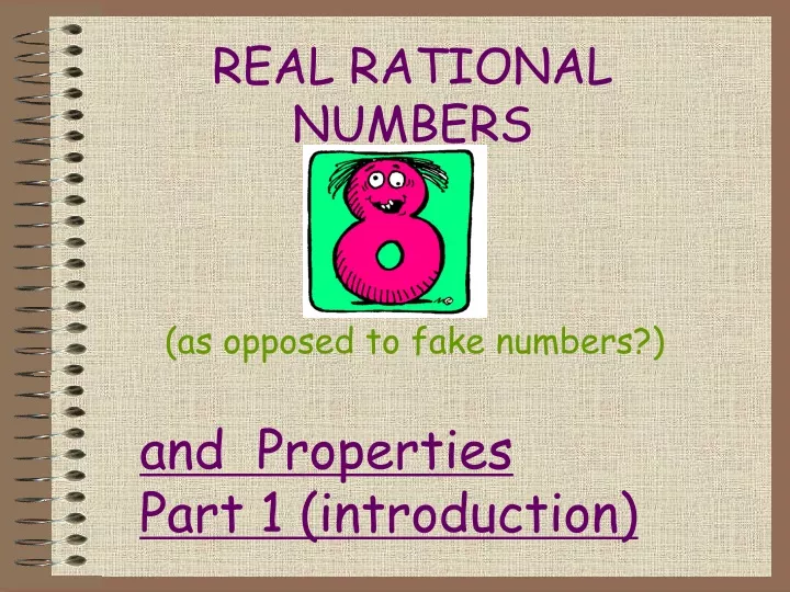 real rational numbers