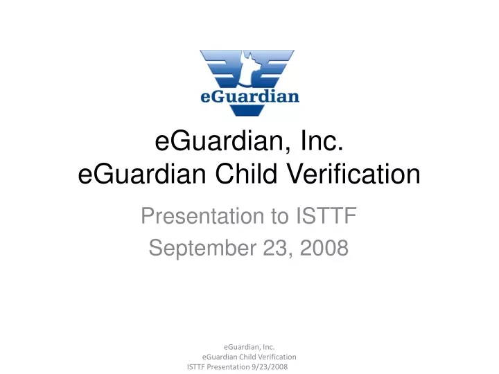 eguardian inc eguardian child verification