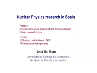 Nuclear Physics research in Spain