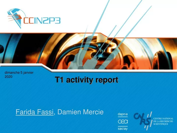 t1 activity report