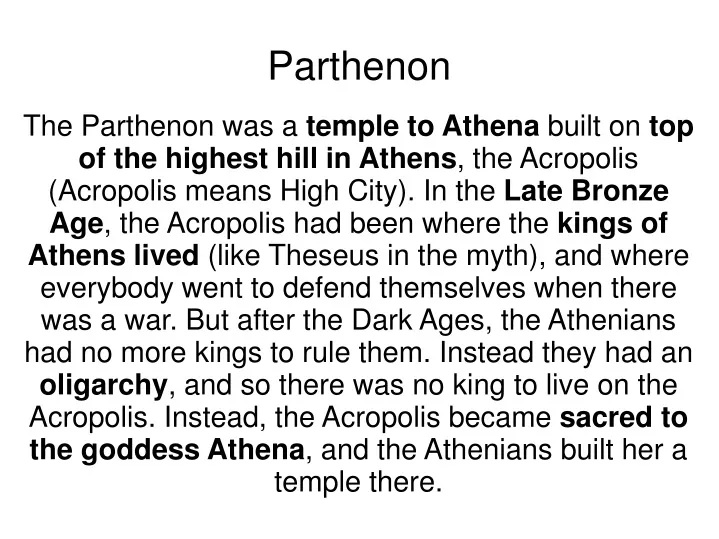 parthenon