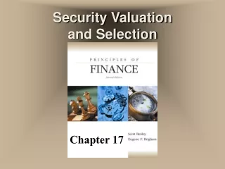 Security Valuation and Selection