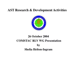 AST Research &amp; Development Activities
