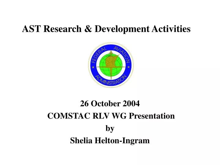 ast research development activities