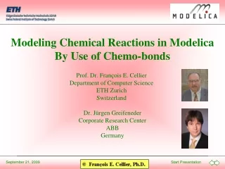 Modeling Chemical Reactions in Modelica By Use of Chemo-bonds