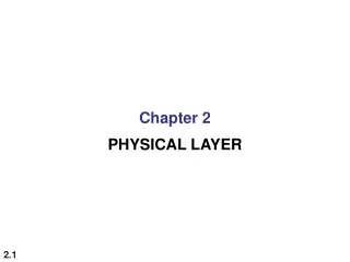 Chapter 2 PHYSICAL LAYER