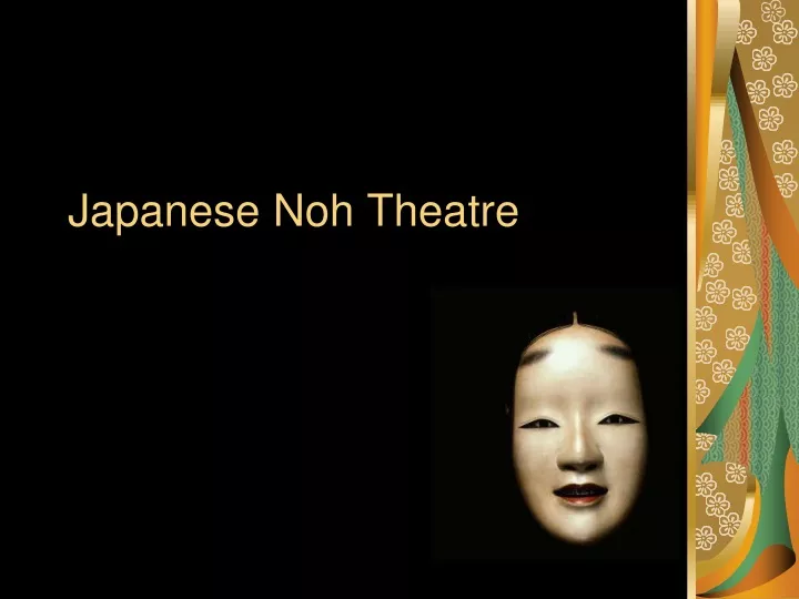 japanese noh theatre