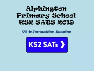 Alphington  Primary School       KS2 SATS 2019