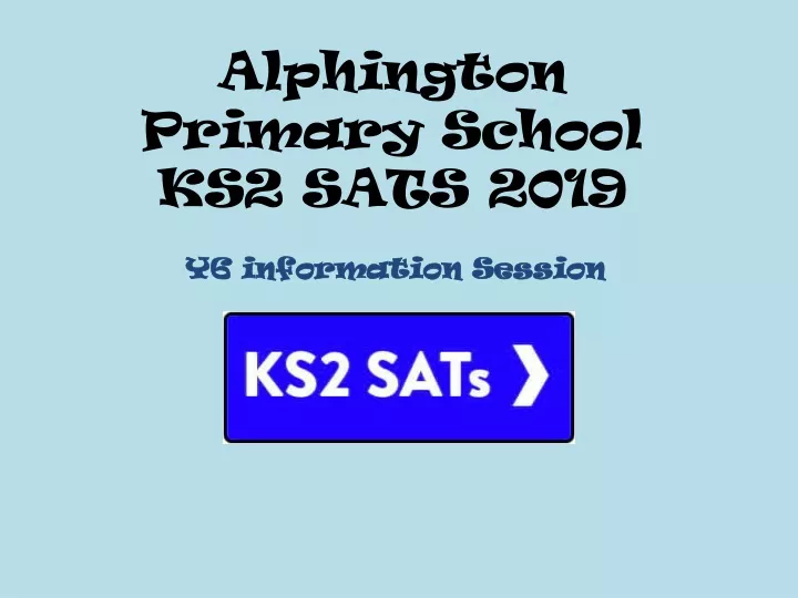 alphington primary school ks2 sats 2019