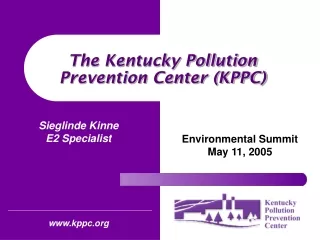 The Kentucky Pollution Prevention Center (KPPC)