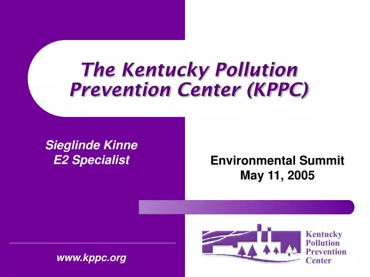 the kentucky pollution prevention center kppc
