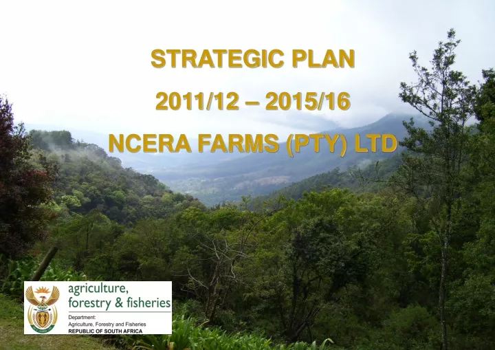 strategic plan 2011 12 2015 16 ncera farms pty ltd
