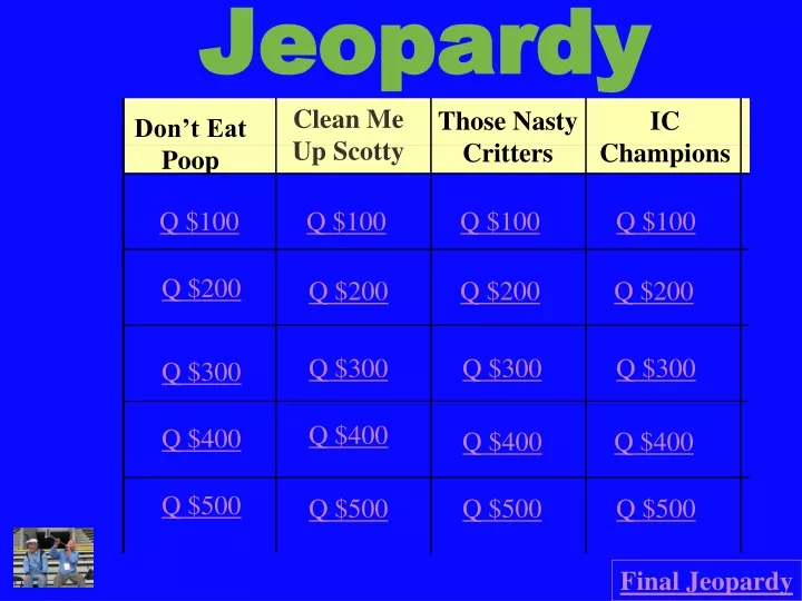 jeopardy