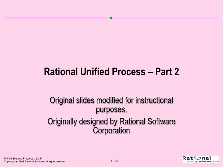 rational unified process part 2
