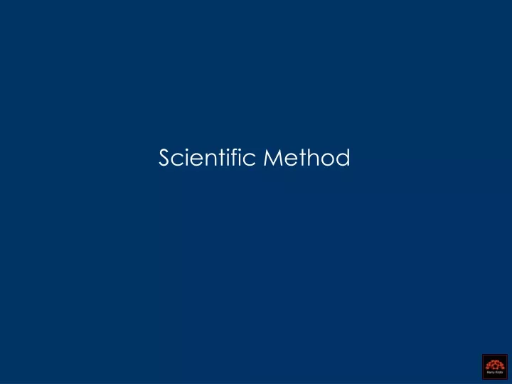 scientific method