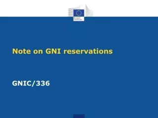 Note on GNI reservations