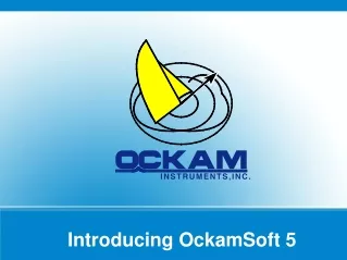 Introducing OckamSoft 5