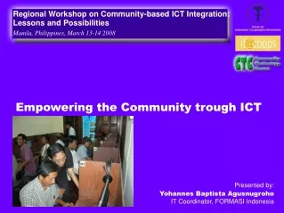 Empowering the Community trough ICT