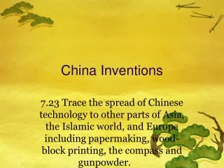 China Inventions