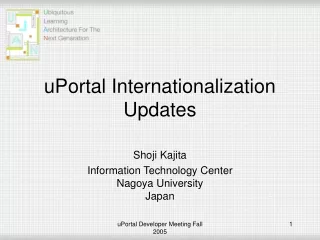 uPortal Internationalization Updates