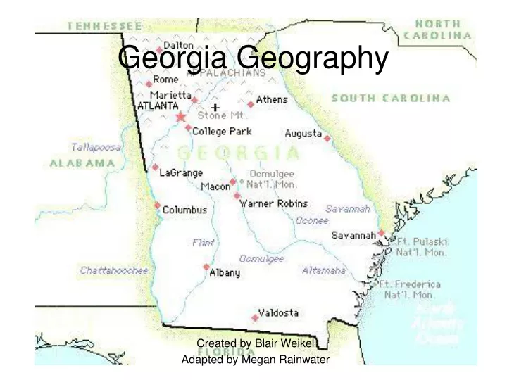 georgia geography