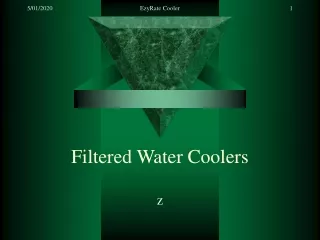 Filtered Water Coolers